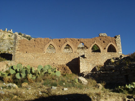 Detail in lower area of Milagro